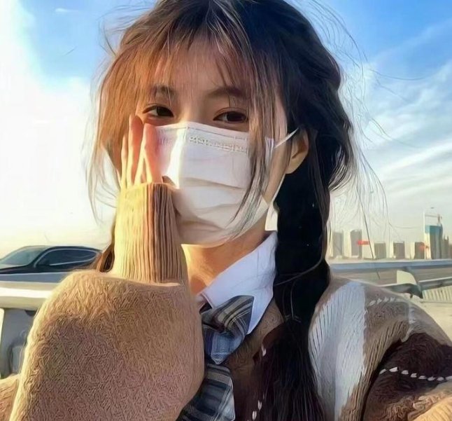 暴风雨中的母亲